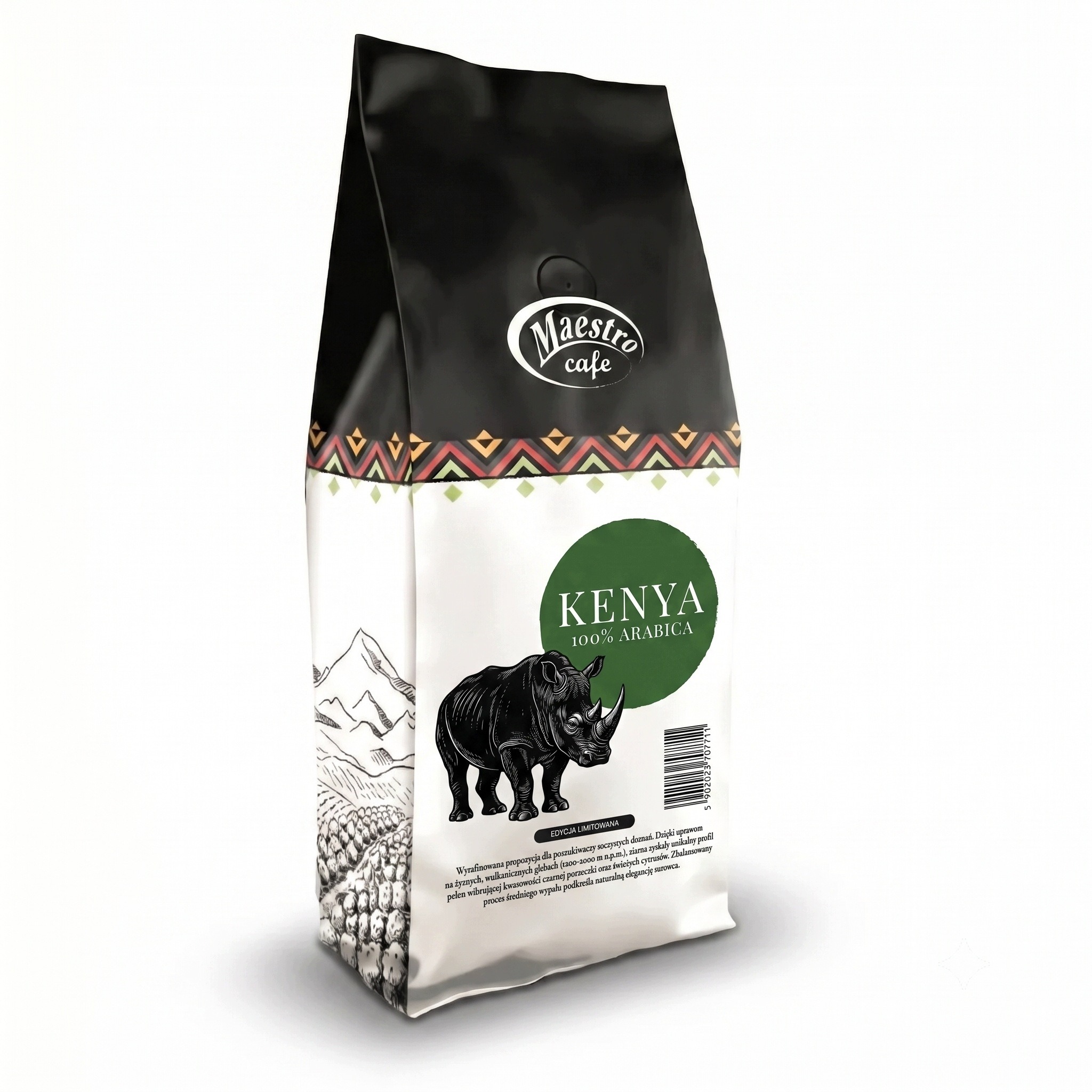 Kawa ziarnista Kenia AA 1000g